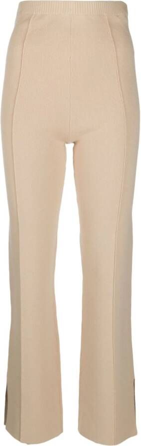 Claudie Pierlot Straight broek Beige