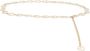 Claudie Pierlot Riem met monogram Goud - Thumbnail 1