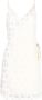 Cloe Cassandro Mouwloze mini-jurk Beige - Thumbnail 1