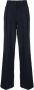 Closed Brooks broek met wijde pijpen Blauw - Thumbnail 1