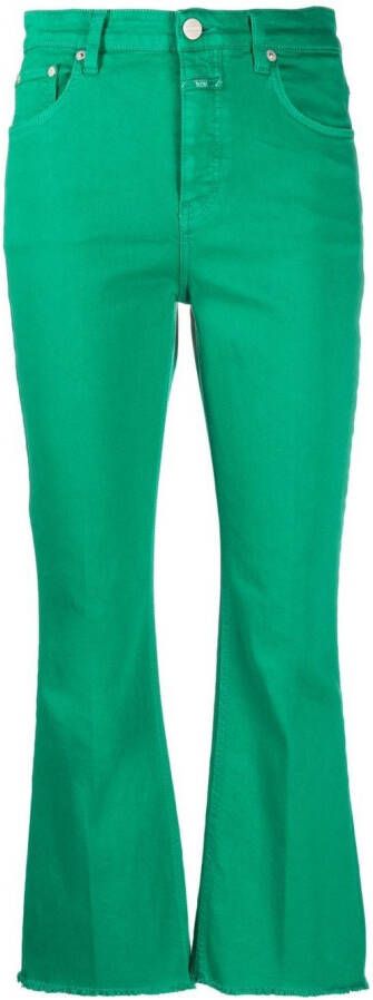 Closed Cropped jeans Groen