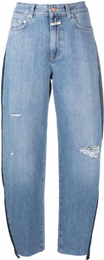 Closed Baryl jeans met toelopende pijpen Blauw