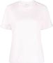 Closed T-shirt met geborduurd logo Roze - Thumbnail 1