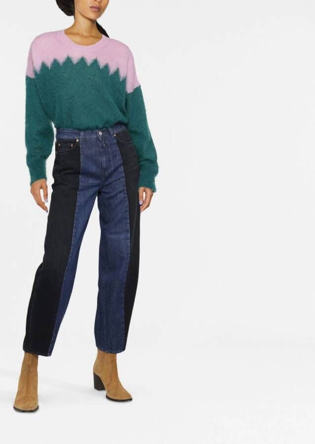 Closed Bayl jeans met wijde pijpen Blauw