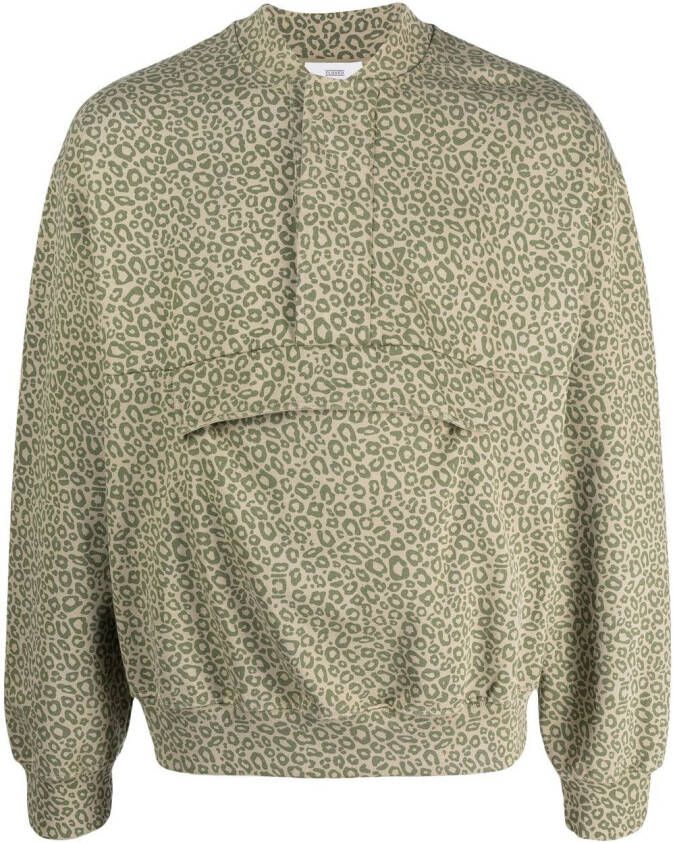 Closed Sweater met luipaardprint Beige