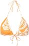 Clube Bossa Bikinislip met bladerprint Geel - Thumbnail 1