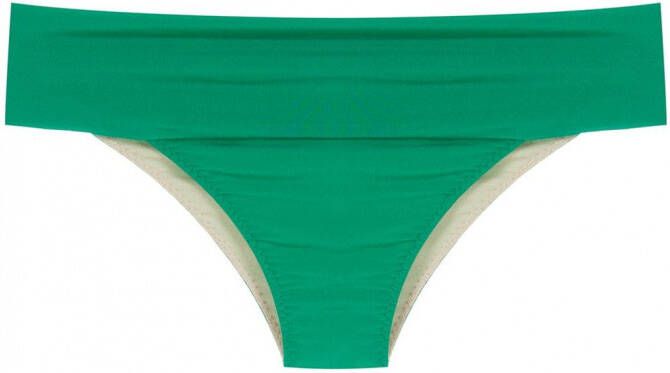 Clube Bossa Bikinislip met gedrapeerde taille Groen