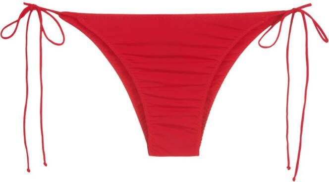 Clube Bossa Bikinislip met gestrikte zijkant Rood