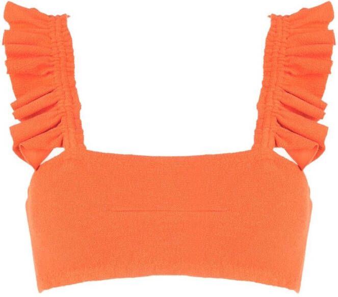 Clube Bossa Bikinitop met vierkante hals Oranje