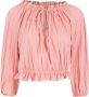 Clube Bossa Katoenen blouse Roze - Thumbnail 1