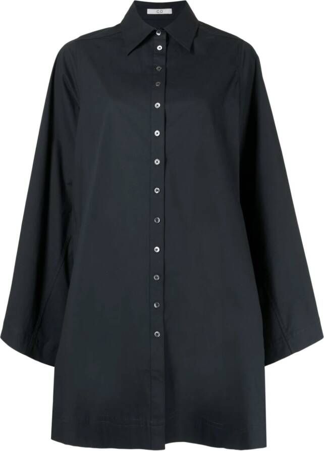 Co Oversized blouse Blauw