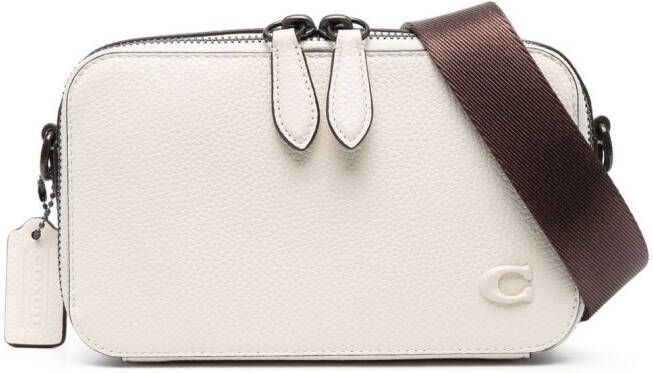 Coach Smalle schoudertas Beige