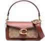 Coach Tabby leren schoudertas Beige - Thumbnail 1
