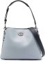 Coach Willow leren schoudertas Blauw - Thumbnail 1