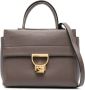 Coccinelle Arlettis leren shopper Bruin - Thumbnail 1
