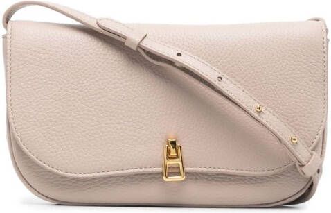 Coccinelle Leren crossbodytas Beige