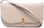Coccinelle Leren crossbodytas Beige - Thumbnail 1