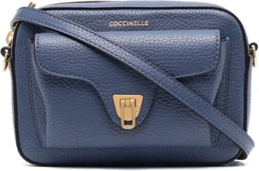 Coccinelle Leren crossbodytas Blauw