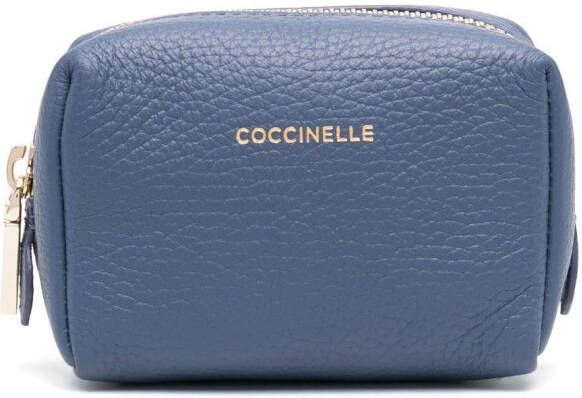 Coccinelle Leren reistas Blauw