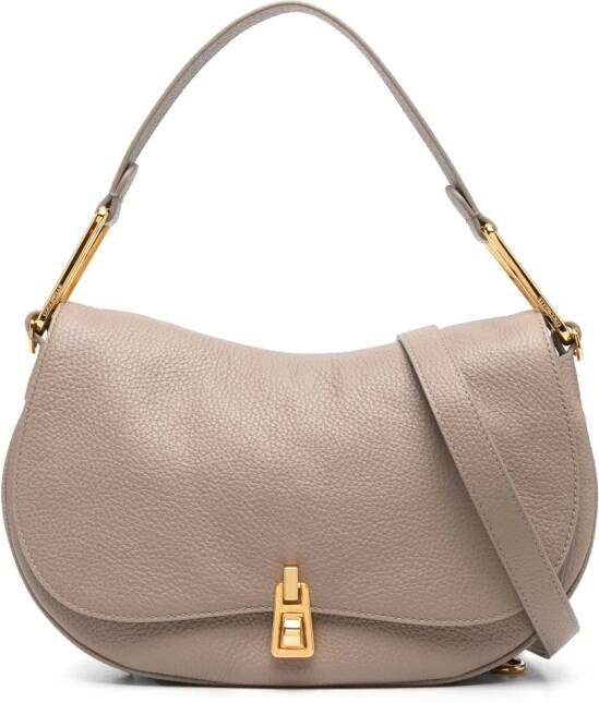 Coccinelle Maggie leren shopper Beige