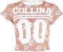 Collina Strada T-shirt met logoprint Roze - Thumbnail 1