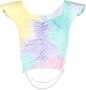 Collina Strada Rok met tie-dye print Geel - Thumbnail 1