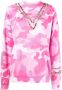 Collina Strada Sweater met camouflageprint Roze - Thumbnail 1