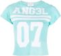 Collina Strada T-shirt met logoprint Blauw - Thumbnail 1