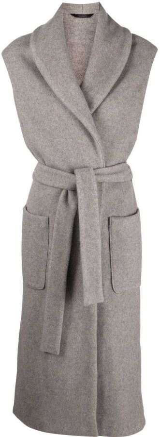 Colombo Trenchcoat met ceintuur Grijs
