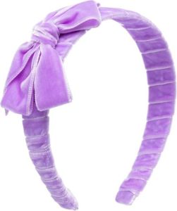 Colorichiari Haarband met strik Paars