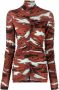 Colville Top met abstracte print Blauw - Thumbnail 1