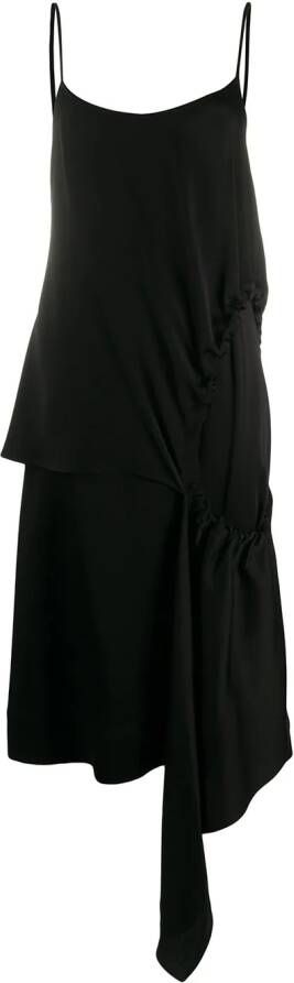 Colville Asymmetrische jurk Zwart