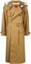 Colville Oversized trenchcoat Bruin - Thumbnail 1