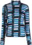Colville Top met hoge hals Blauw - Thumbnail 1