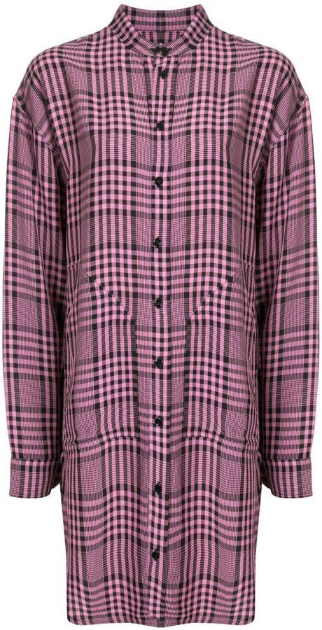 Colville Shirt met asymmetrische afwerking Roze