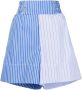 Colville Tweekleurige shorts Blauw - Thumbnail 1
