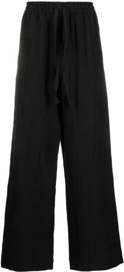 COMMAS Mid waist broek Zwart