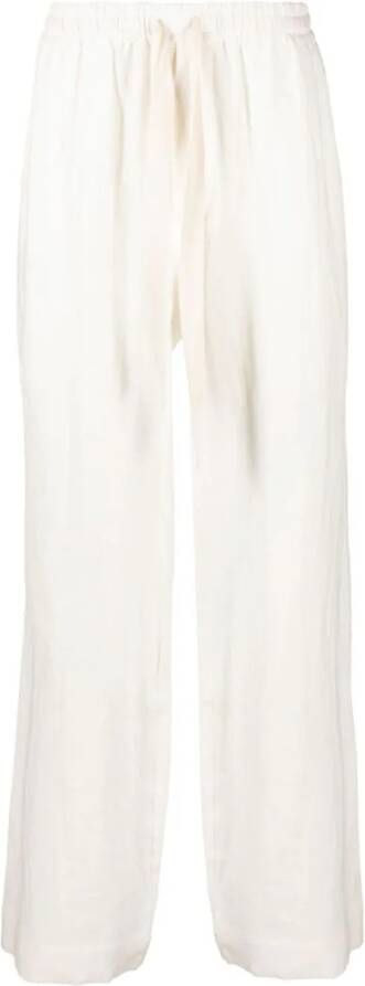 COMMAS Mid waist broek Wit
