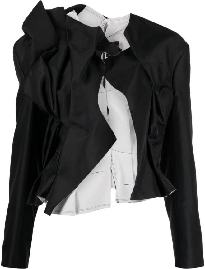 Comme Des Garçons Asymmetrisch jack Zwart