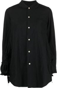 Comme Des Garçons Comme Des Garçons Button-up blouse Zwart