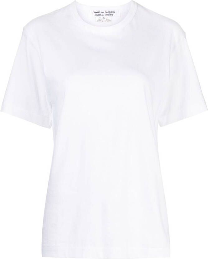 Comme Des Garçons Comme Des Garçons Katoenen T-shirt Wit