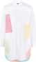 Comme Des Garçons Gestreept overhemd Wit - Thumbnail 1