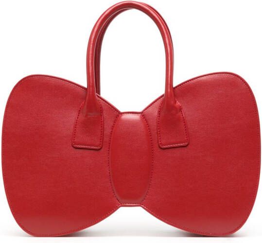 Comme Des Garçons Girl Leren tas Rood