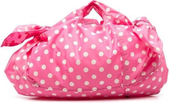 Comme Des Garçons Girl Shopper met stippen Roze