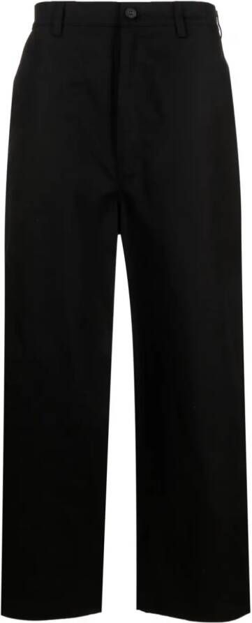 Comme des Garçons Homme Cropped broek Zwart