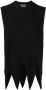 Comme des Garçons Homme Plus Asymmetrische top Zwart - Thumbnail 1