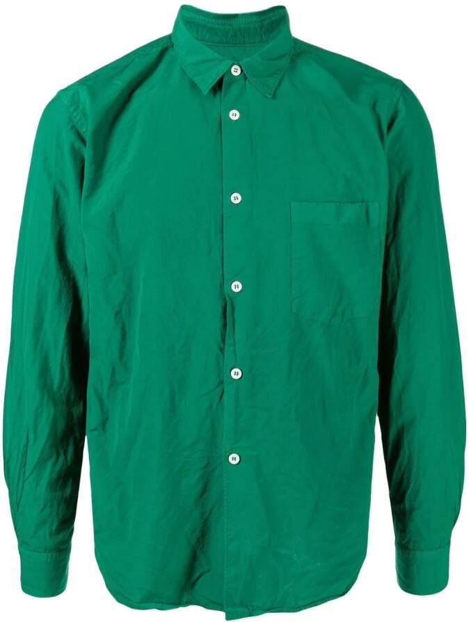 Comme des Garçons Homme Plus Button-up overhemd Groen