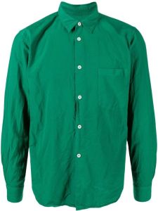 Comme Des Garçons Homme Plus Button-up overhemd Groen