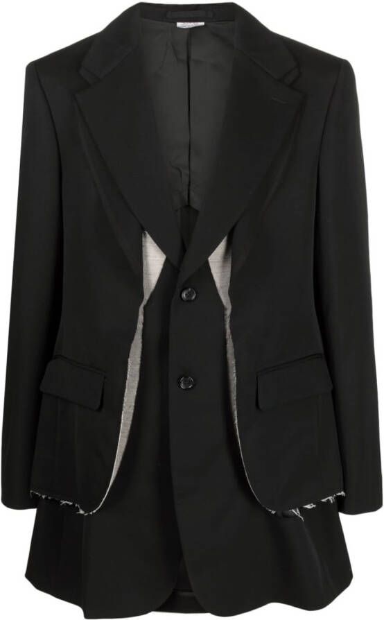 Comme des Garçons Homme Plus Blazer Zwart