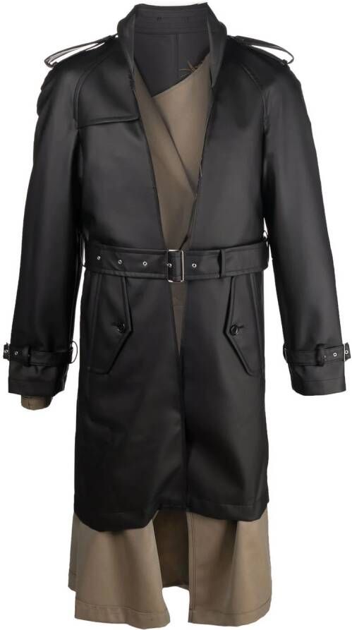 Comme des Garçons Homme Plus Omkeerbare jas Zwart